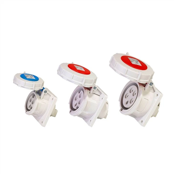 3 Phase Plug 5 Pin 63Amps Industrial Socket